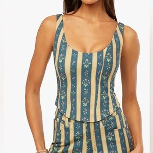 NWT WeWoreWhat Scoop Corset